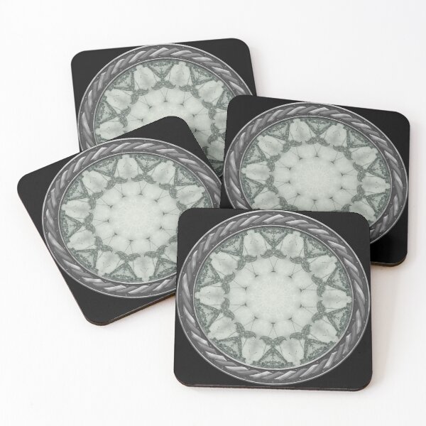Item preview, Kaleidoscope Orchid Silhouette in Celtic Circle Frame 14 designed and sold by Swabcraft.