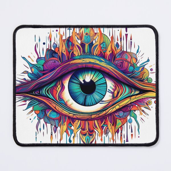 Item preview, Psychedelic Eye / Spiritual / Third Eye / Vibrant designed and sold by TripStudios2023.