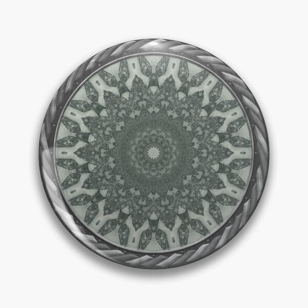 Item preview, Kaleidoscope Orchid Silhouette in Celtic Circle Frame 16 designed and sold by Swabcraft.