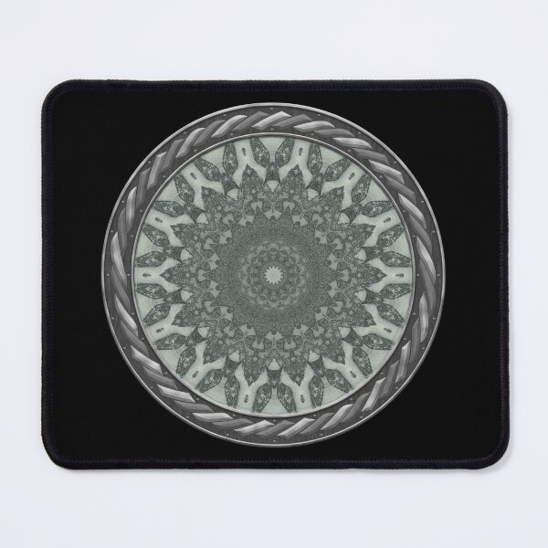 Item preview, Kaleidoscope Orchid Silhouette in Celtic Circle Frame 16 designed and sold by Swabcraft.