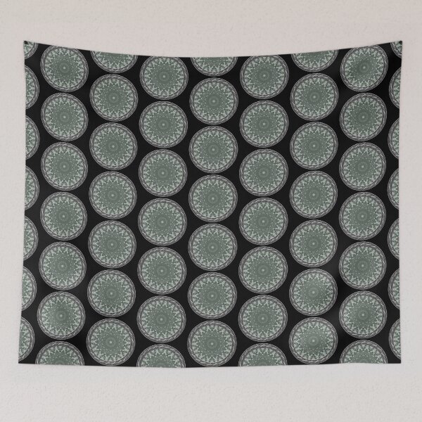 Item preview, Kaleidoscope Orchid Silhouette in Celtic Circle Frame 16 designed and sold by Swabcraft.