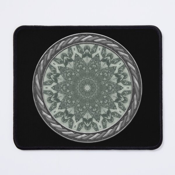 Item preview, Kaleidoscope Orchid Silhouette in Celtic Circle Frame 17 designed and sold by Swabcraft.