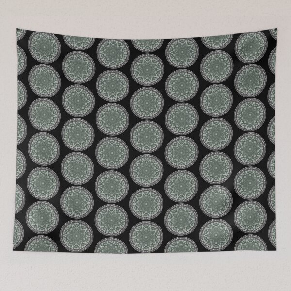 Item preview, Kaleidoscope Orchid Silhouette in Celtic Circle Frame 17 designed and sold by Swabcraft.