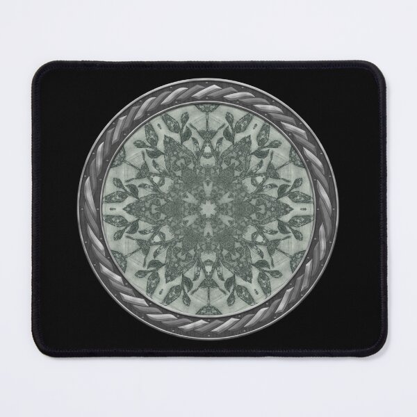 Item preview, Kaleidoscope Orchid Silhouette in Celtic Circle Frame 18 designed and sold by Swabcraft.