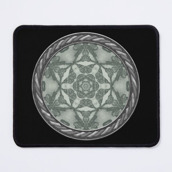 Item preview, Kaleidoscope Orchid Silhouette in Celtic Circle Frame 21 designed and sold by Swabcraft.