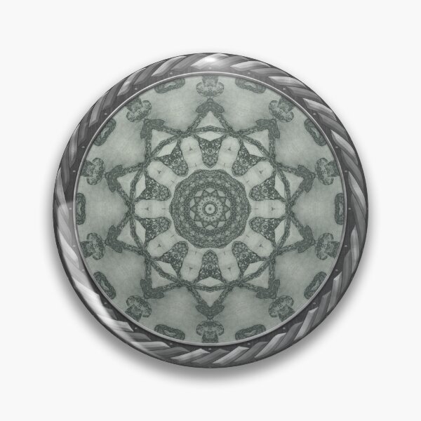Item preview, Kaleidoscope Orchid Silhouette in Celtic Circle Frame 22 designed and sold by Swabcraft.