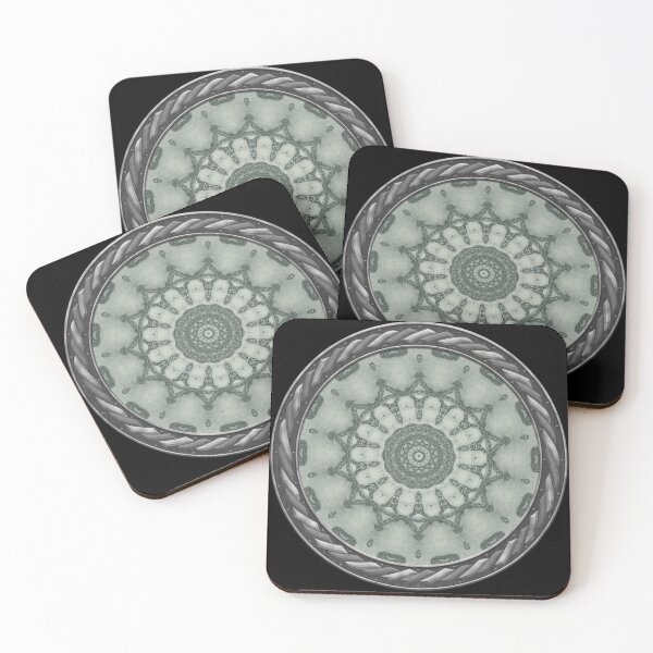 Item preview, Kaleidoscope Orchid Silhouette in Celtic Circle Frame 23 designed and sold by Swabcraft.