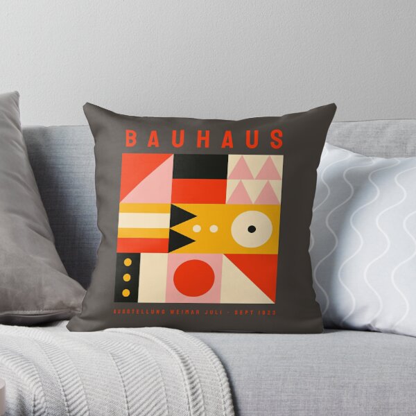 Art Deco Bauhaus Abstract Architect Modernism Throw Pillow