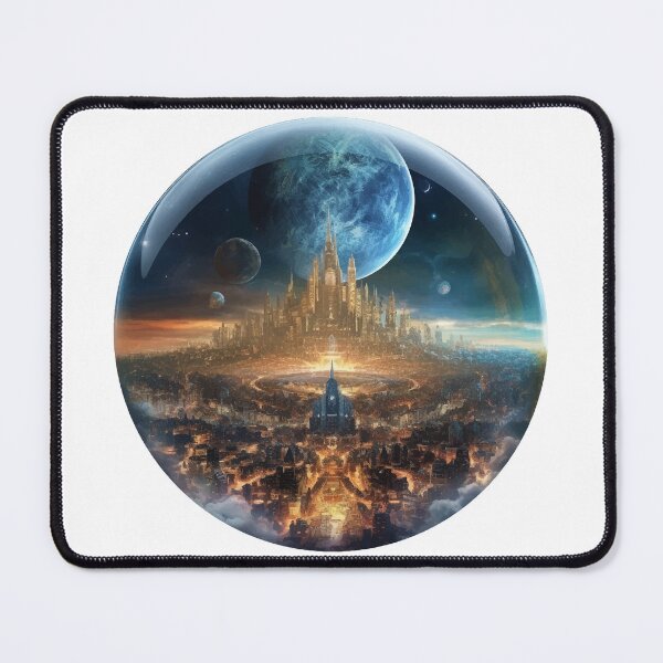 Item preview, Alien Realm Multidimensional City Globe designed and sold by MotoringZen.