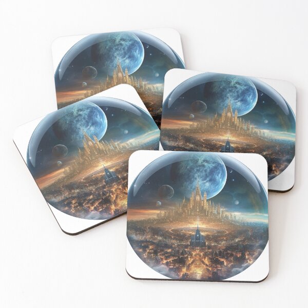 Item preview, Alien Realm Multidimensional City Globe designed and sold by MotoringZen.