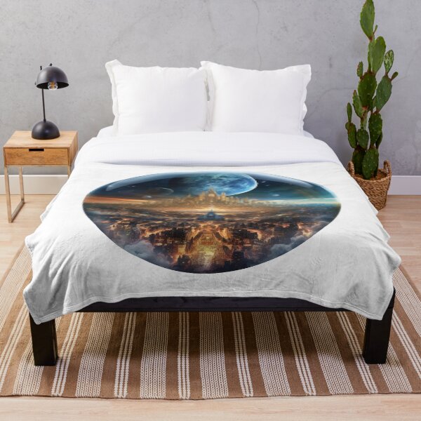Item preview, Alien Realm Multidimensional City Globe designed and sold by MotoringZen.