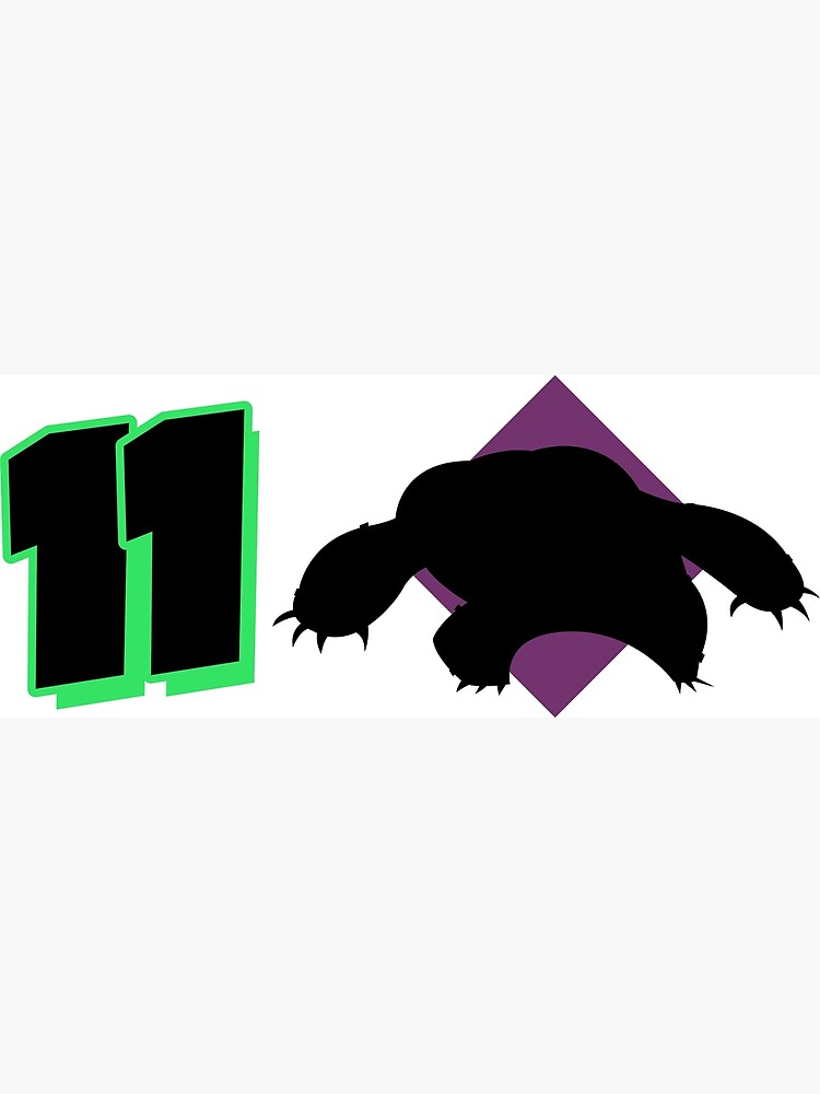 Ben 10 #32 - Alien X (Black) Sticker for Sale by Bluefooted