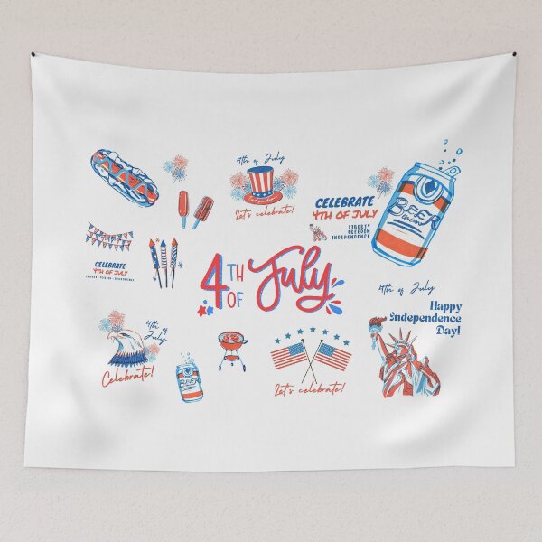 Item preview, the 4th of july celebration, liberty, freedom, independent day, firework, flag, USA  designed and sold by patrickchung.
