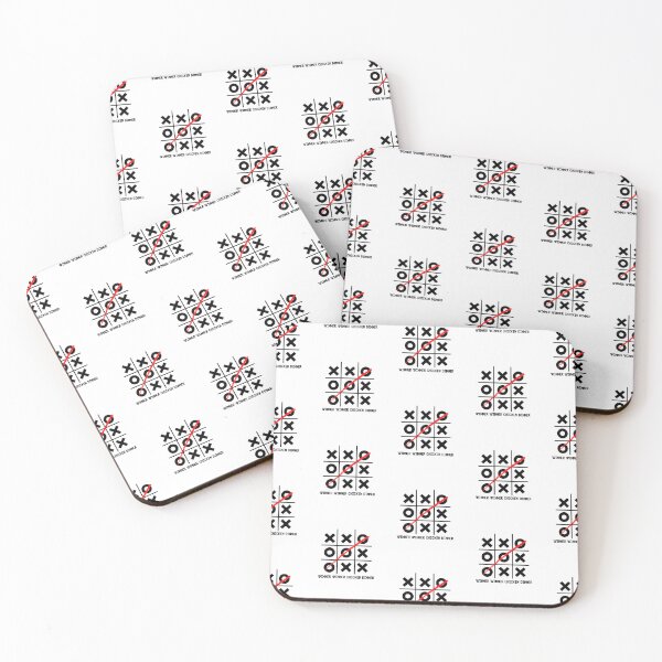 Item preview, Winner Winner Chicken Dinner Naughts and Crosses  designed and sold by mkzmerch.