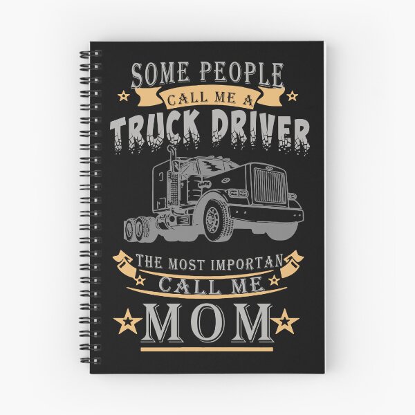 Item preview, Some People Call Me A Truck Driver The Most Important Call Me MoM Design designed and sold by Cardio Boutique.
