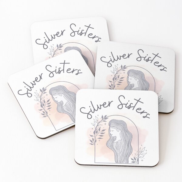 Item preview, Silver Sisters - All the Sisters Embracing Their Natural Gray designed and sold by aliveinmiddle.