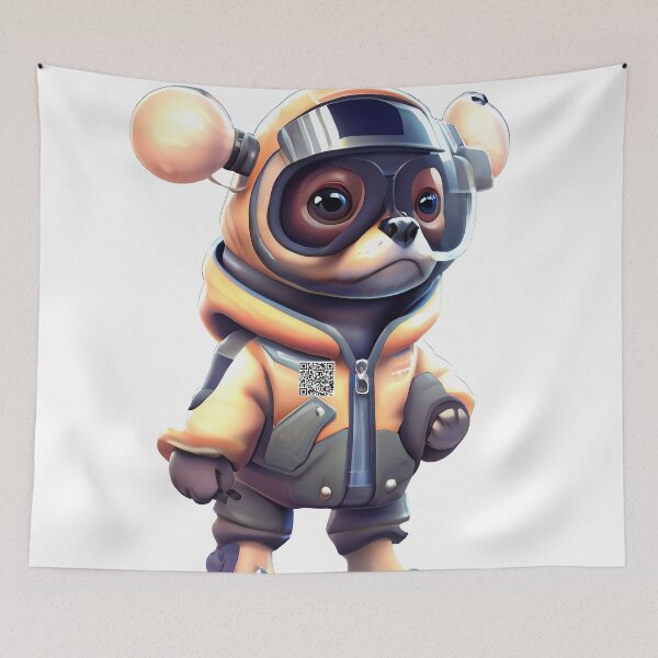 Item preview, Pawsome Astronaut designed and sold by artmangos.