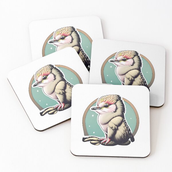 Item preview, Grey Bird on Rocks designed and sold by SunobStickers.