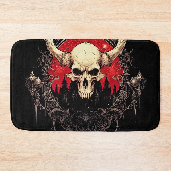 Item preview, Ornate Demon Skull designed and sold by cryoxene.