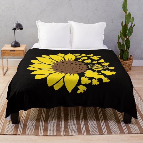 Item preview, SUNFLOWERS BEES designed and sold by KelliesCorner.