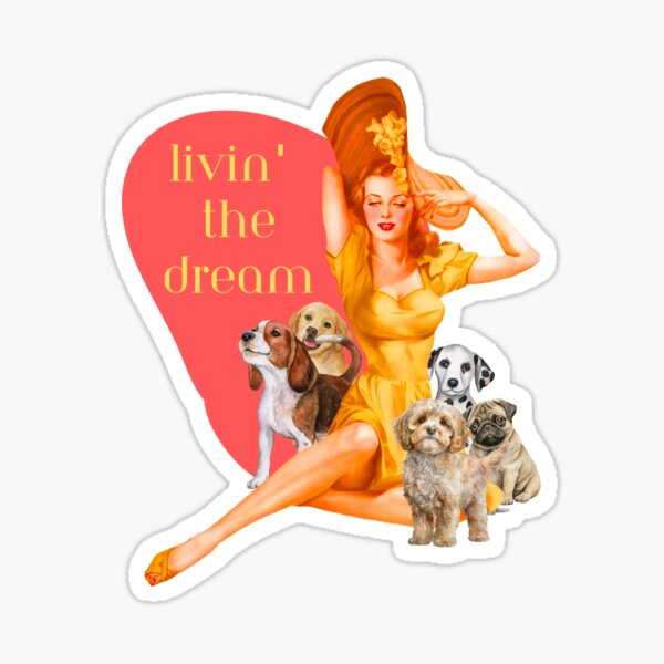 Artikel-Vorschau von Pinup-Hundemutter, designt und verkauft von Shelter-Friends.