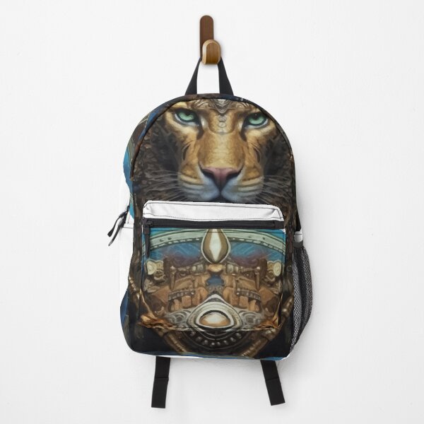 Item preview, Mystic Big Cat Shaman Mandala designed and sold by MotoringZen.