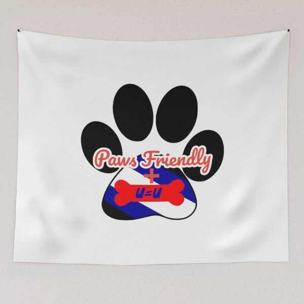 Item preview, Paws (Poz) Friendly designed and sold by WruffDraft.