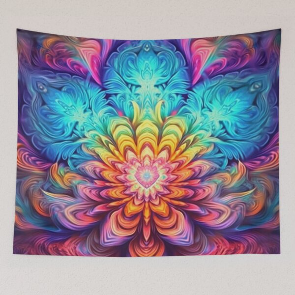 Item preview, Endless Fractal with DMT colors designed and sold by shakespeare1212.