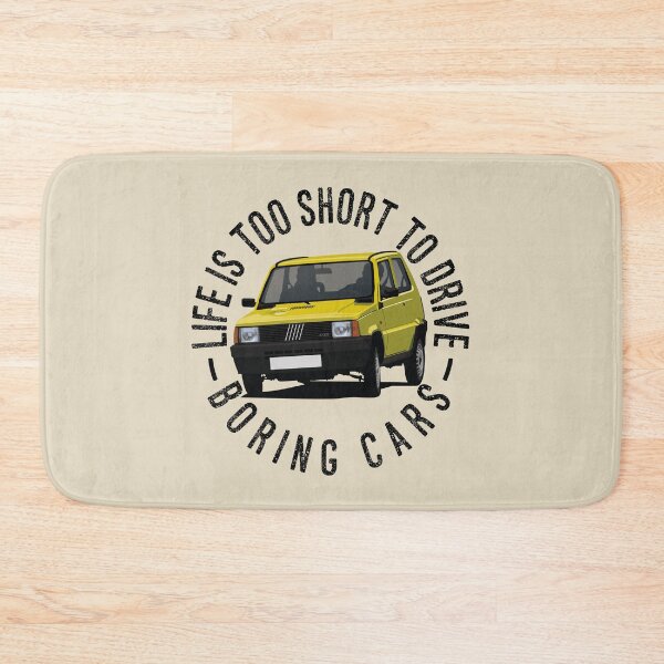 Item preview, Life is too short to drive boring cars -  Panda in yellow designed and sold by knappidesign.