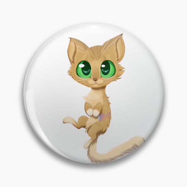 Item preview, Ginger Cat Drawing designed and sold by BlocksOfFire8.