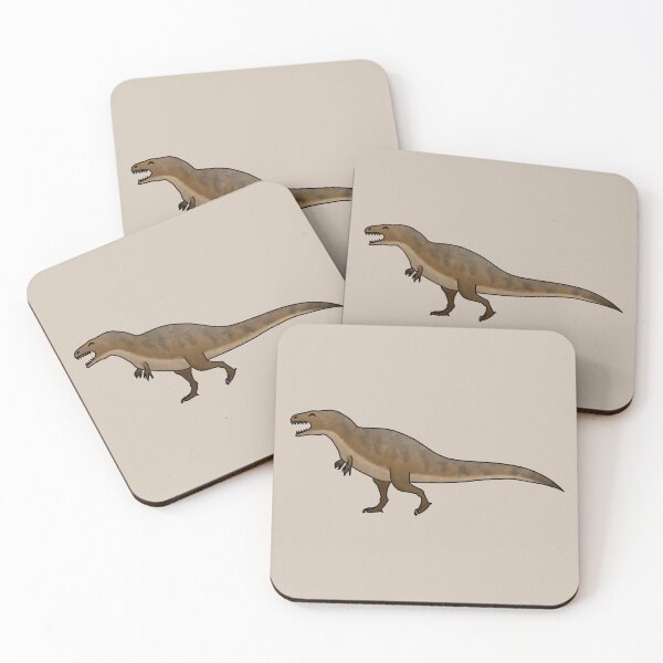 Item preview, Cute Acrocanthosaurus, brown dinosaur designed and sold by LilDinoBoy.
