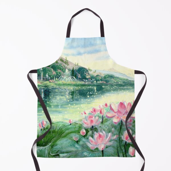 Item preview, River view with Lotus designed and sold by rupambhai.