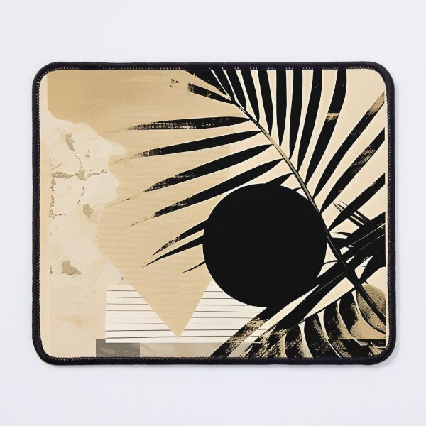 Item preview, Palm Contour: Nature-Inspired Abstract Palm Leaf designed and sold by PeToCreative.