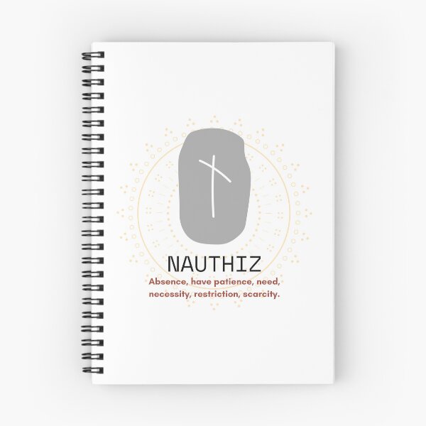 Item preview, Nauthiz - The Need Rune designed and sold by WrenCemetery.