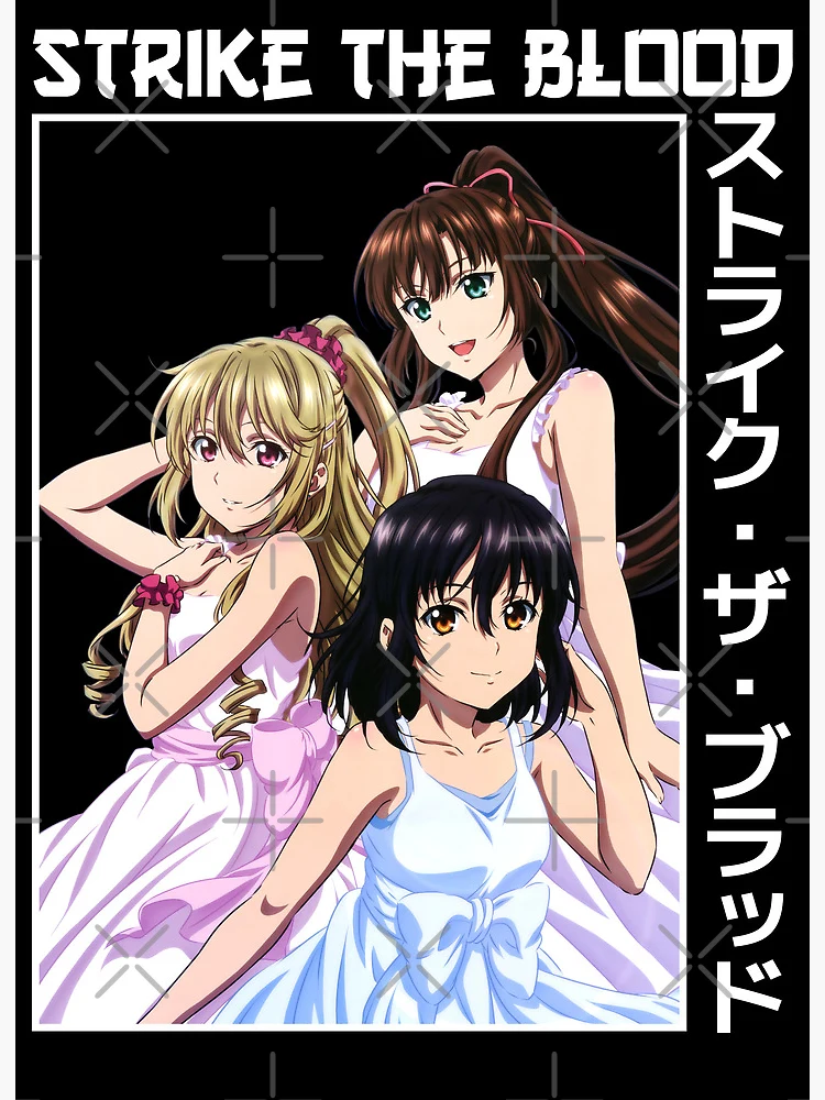 Kojou Akatsuki Strike the Blood Anime Girl Waifu Fanart Art Board