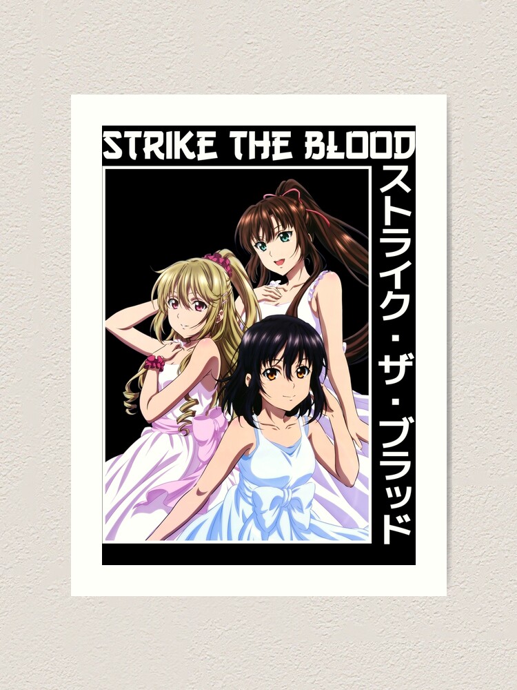 Natsuki Minamiya Strike the Blood Anime Girl Waifu Fanart Greeting Card for  Sale by Spacefoxart