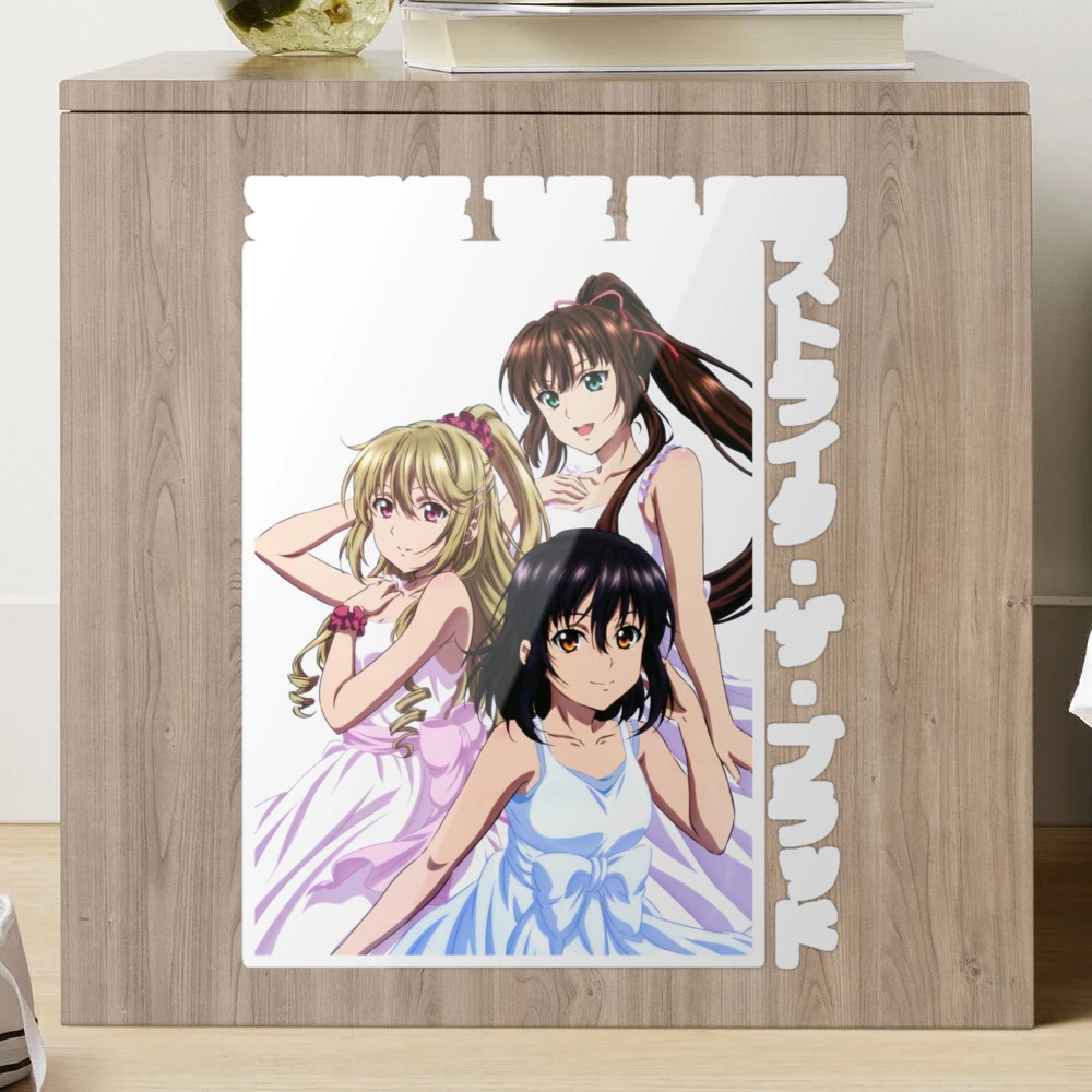 Kojou Akatsuki Strike the Blood Anime Girl Waifu Fanart Sticker