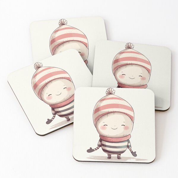 Item preview, Joyful Holiday Spirit: Striped Hat and Glove Boy designed and sold by Sleeygoy.