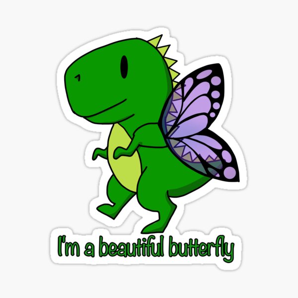 Item preview, Beautiful Butterfly T-Rex designed and sold by Kaitie-Marie.