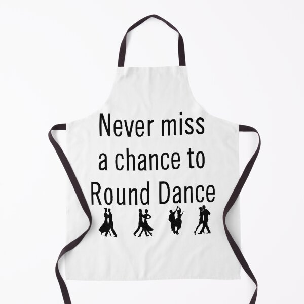 Item preview, Never Miss RD BLK designed and sold by Square Dancing Gifts & Merchandise.