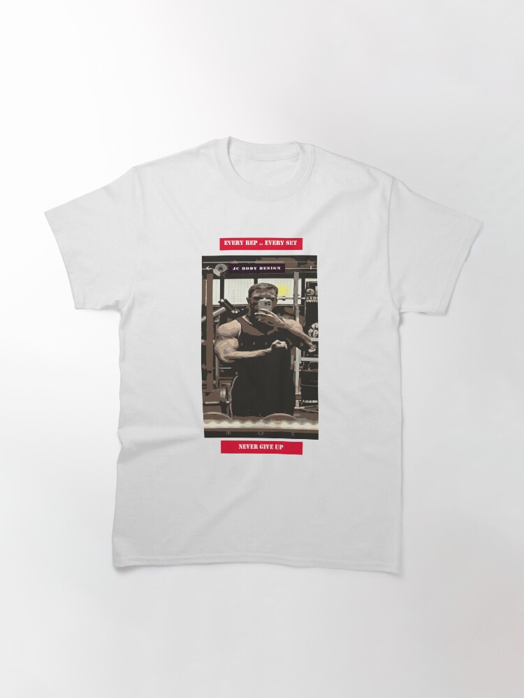 Thumbnail 2 of 7, Classic T-Shirt, Gym Body Building Just Checking designed and sold by santoshputhran.