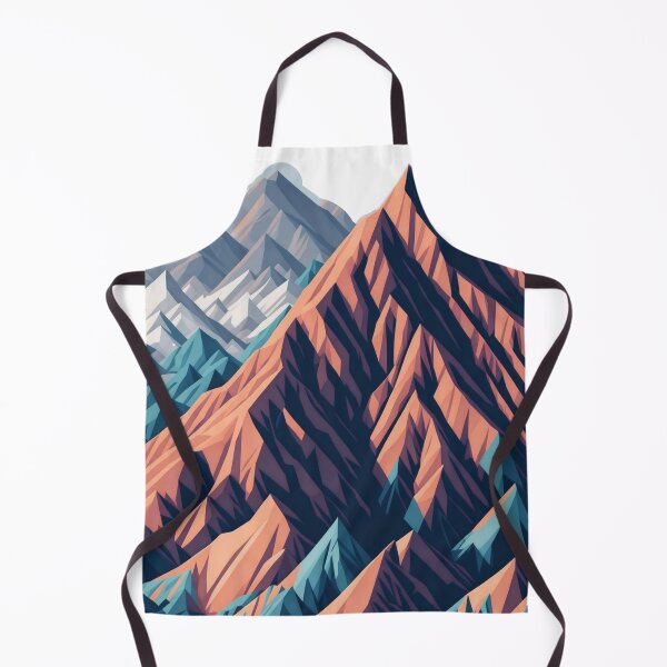 Item preview, Nature's Majesty: A Vibrant Vector Art of Majestic Mountains designed and sold by RedArtG09.
