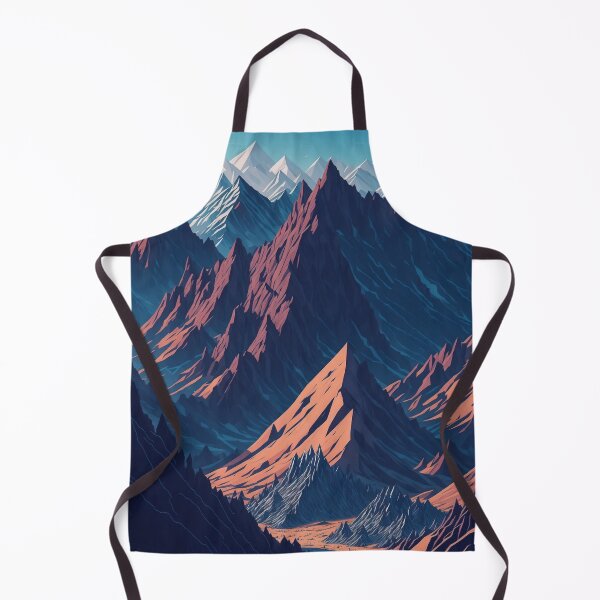 Item preview, Adventure Awaits: Detailed Illustration of a Panoramic Mountain Landscape designed and sold by RedArtG09.