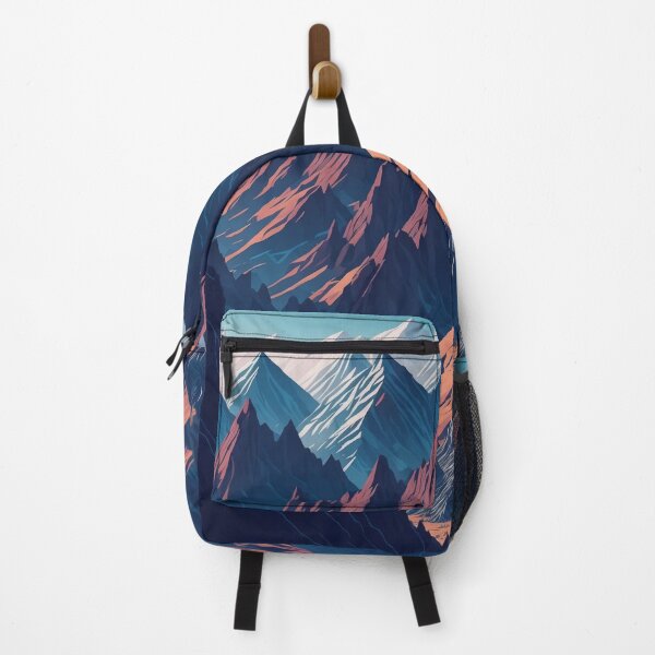 Item preview, Adventure Awaits: Detailed Illustration of a Panoramic Mountain Landscape designed and sold by RedArtG09.