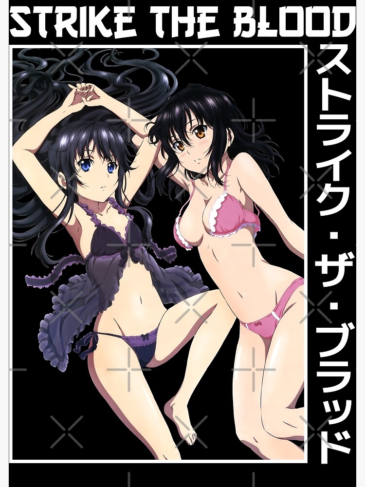 Natsuki Minamiya Strike the Blood Anime Girl Waifu Fanart Greeting Card for  Sale by Spacefoxart