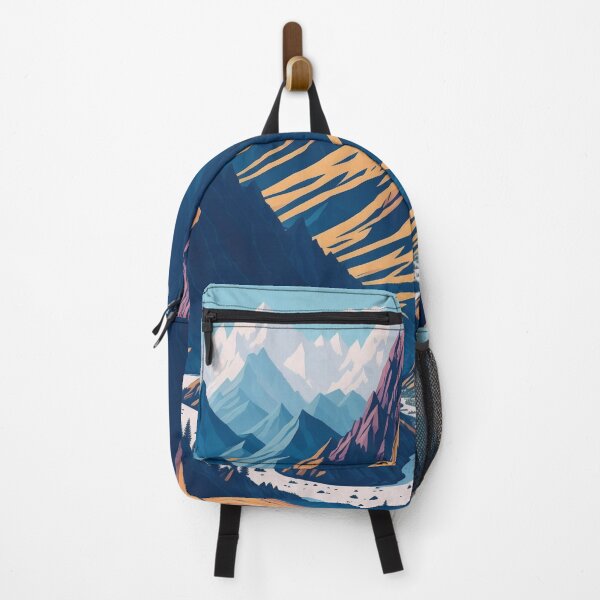 Item preview, Digital Painted Splendor: Majestic Mountains in Soft Light designed and sold by RedArtG09.