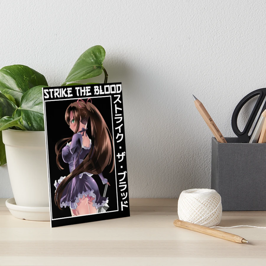 Natsuki Minamiya Strike the Blood Anime Girl Waifu Fanart Greeting Card for  Sale by Spacefoxart