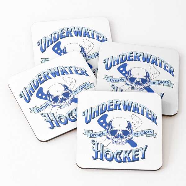 Item preview, Underwater Hockey - Breath or Glory designed and sold by DistinctDesignz.