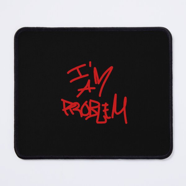 Item preview, I'M A PROBLEM LOGO BLACK AND RED designed and sold by IMAPROBLEM BRAND CLOTHING BY INFLUENCE GETEM.