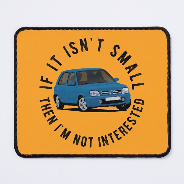 Item preview, If it isn't small, then I'm not interested - Nissan Micra (March) K11C in blue designed and sold by knappidesign.